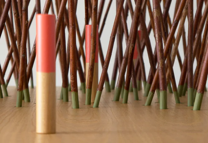 Close-up van de spelelementen