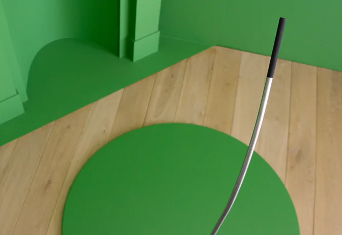 Close-up van de microfoon