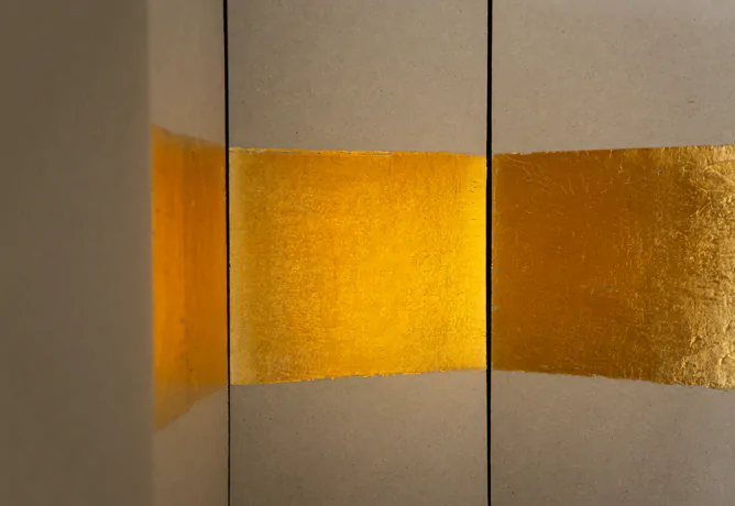 Detail van een startbalie